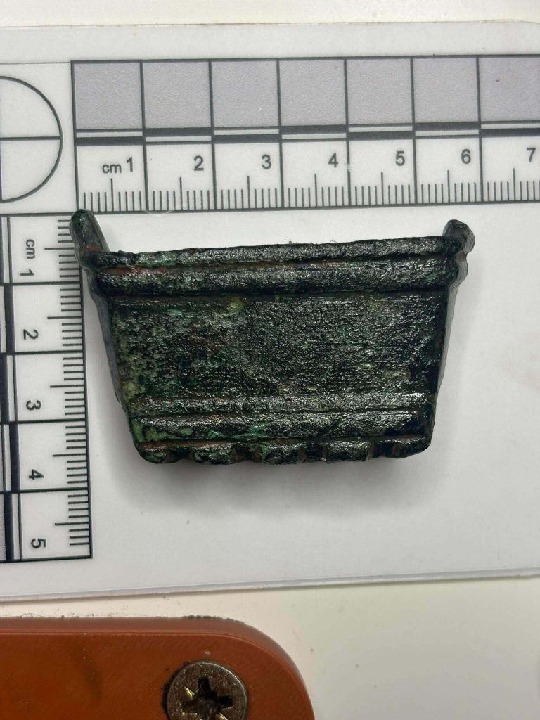 medieval stirrup mount piece.