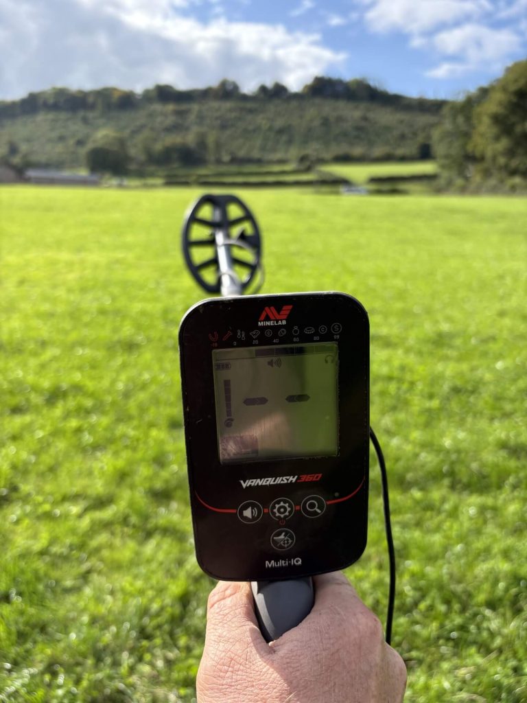 minelab vanquish 360 stunning control display is something else
