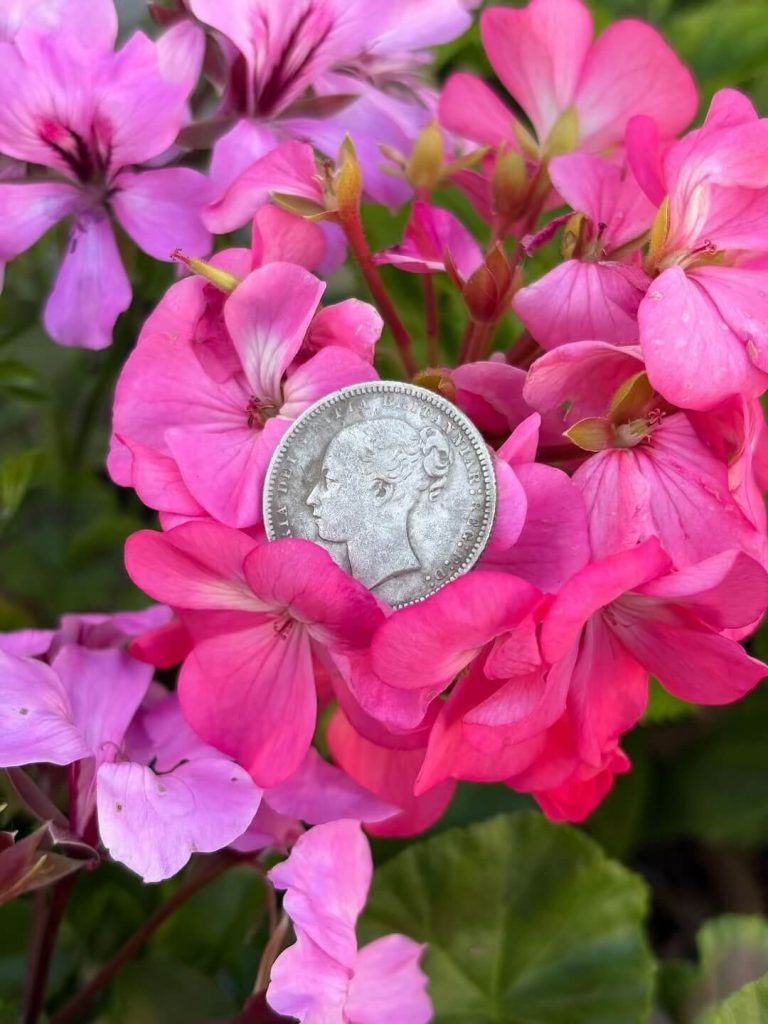 say hello to this gorgeous 1874 Queen Victoria "Young Head" One Shilling