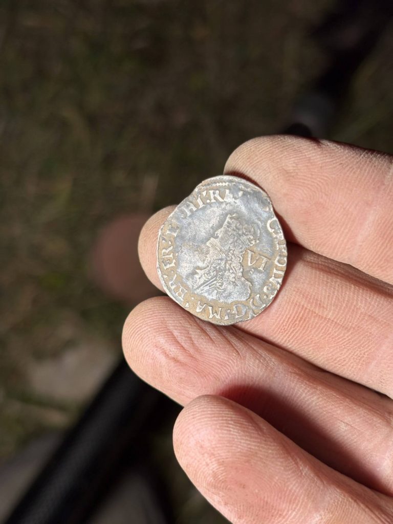 Charles 1st silver hammered coin.