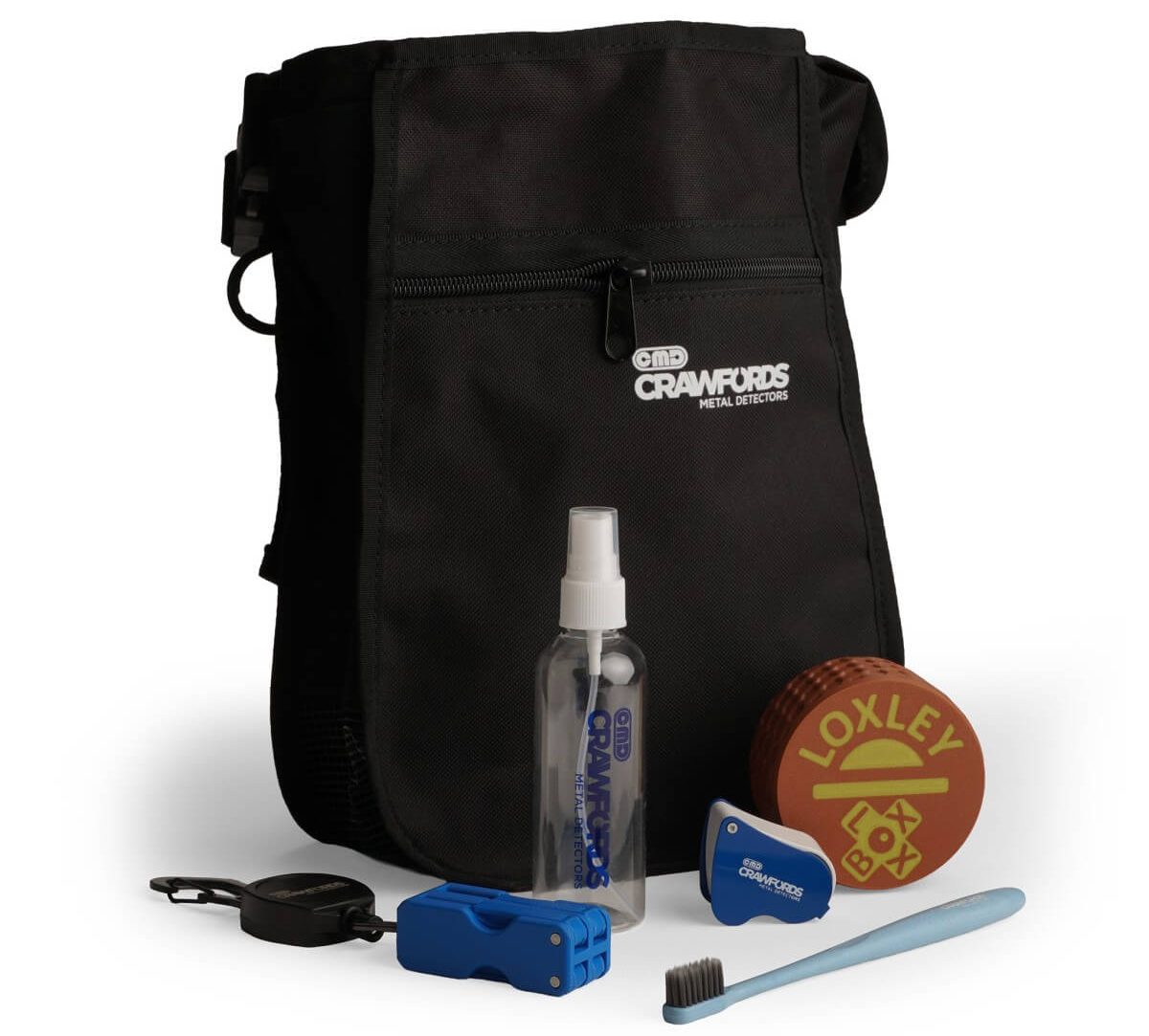 CMD finds bag with field cleaning kit.