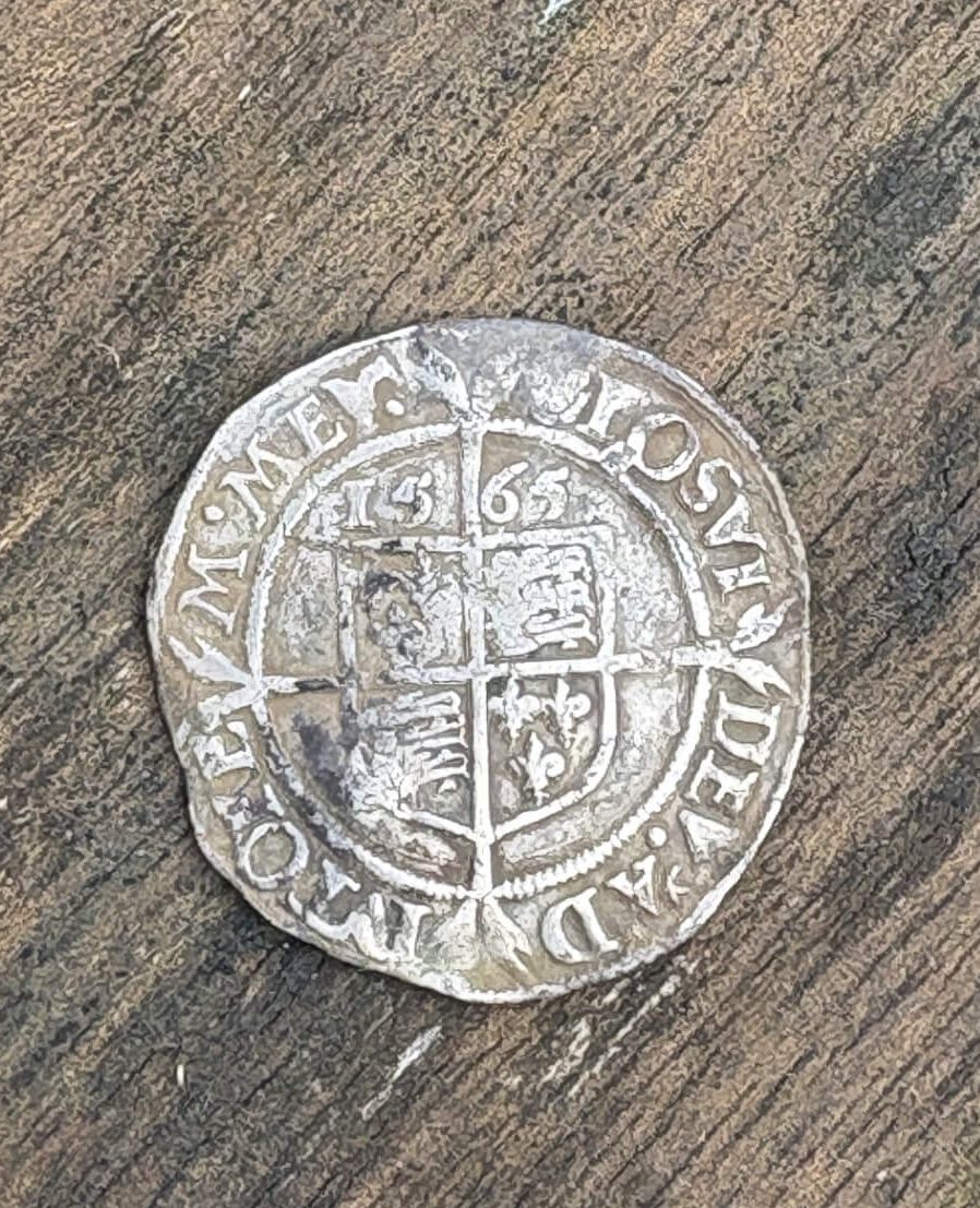 A Silver post medieval Elizabeth 1st hammered coin.